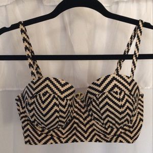 Balconette bikini top